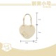 Sheep Puff Cookie Heart Bag(4th Reservation/11 Colours/2 Sizes/Full Payment Without Shipping)